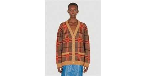 gucci cardigan orange|Gucci reversible cardigan.